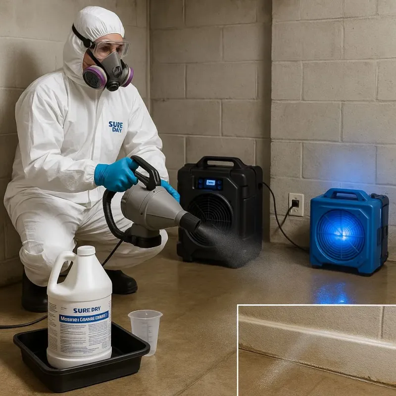 Sanitization and Odor Removal process in Verona, PA